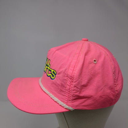 MU Sports Slideback Hat Pink One Size Adjustable Embroidered Rope Imperial