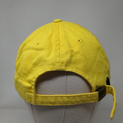 KB ETHOS Vintage Slideback Hat Yellow One Size Adjustable 6 Panel Blank
