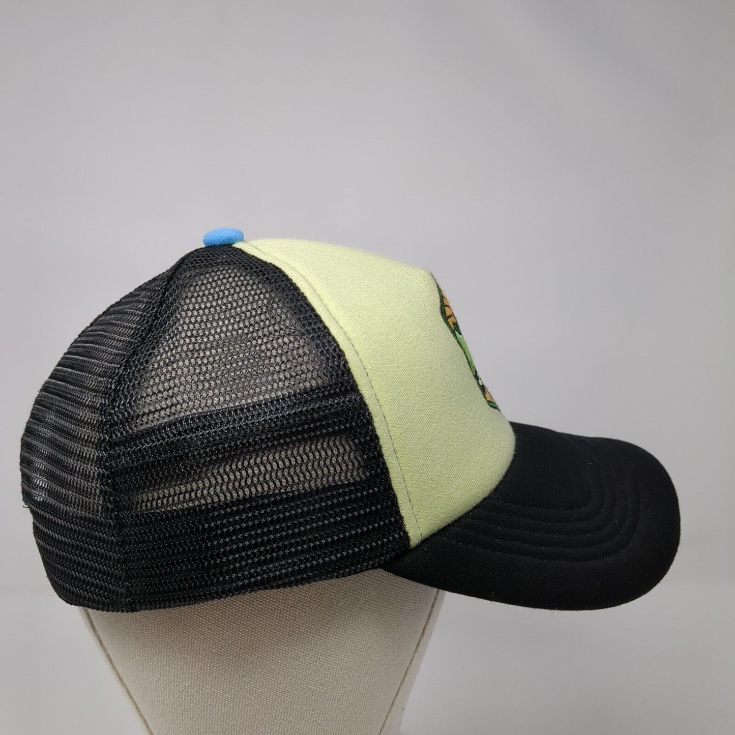 Pullin Mountain Snapback Trucker Hat Multicolor One Size Mesh Back