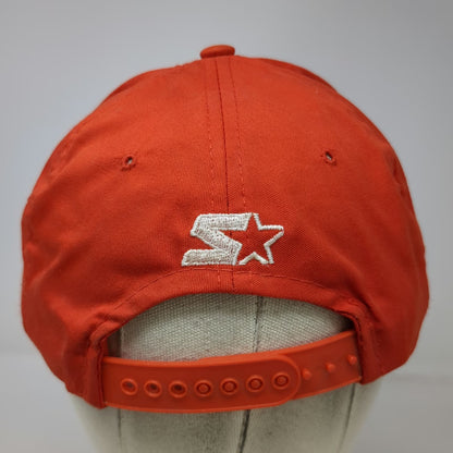 Starter Clemson Tigers NCAA Hat Orange Snapback Green Underbill Cap Vintage