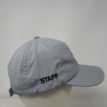 Sugar Mill Country Club Staff Strapback Hat Gray Classic Fit Ahead Performance