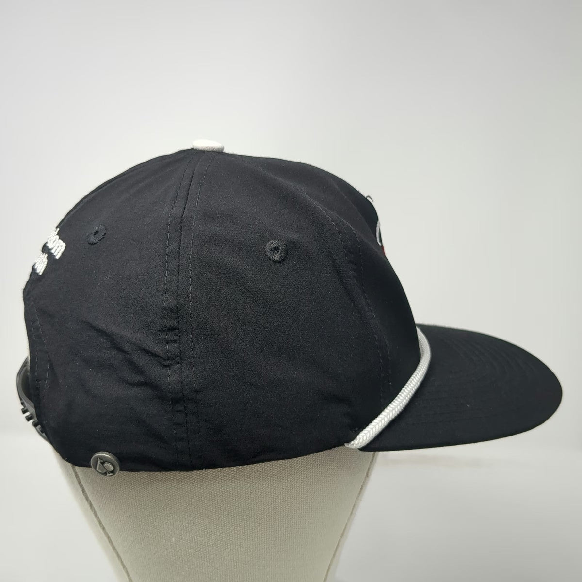 Pins & Aces 5 Panel Black One Size Hat Freedom Youth Tree Heart Rope Snapback