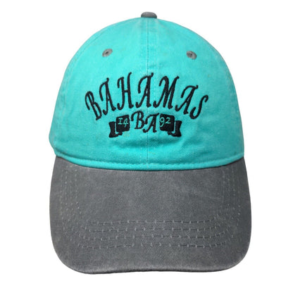 Bahamas Strapback Hat Multi One Size Embroidered Colorblock 6 Panel