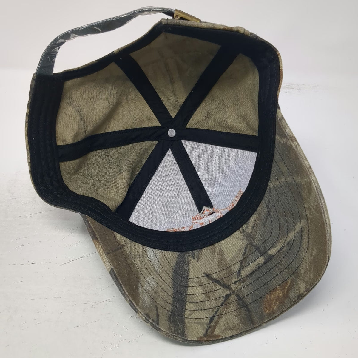Rocky Mountain Elk Foundation Baseball Cap Green One Size Camo Game Banquet Hat