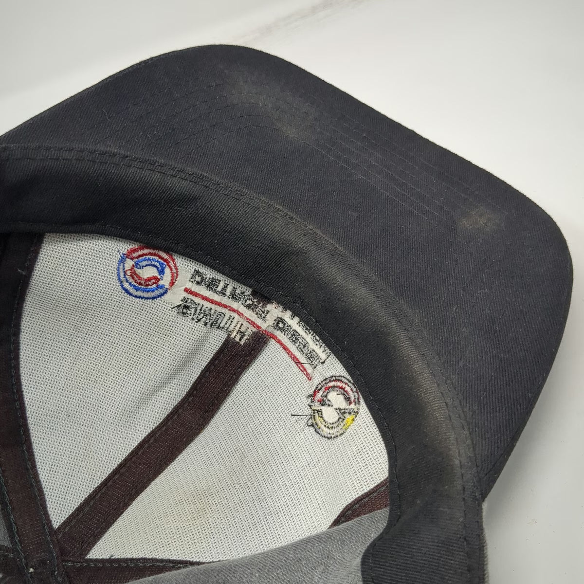 K-Products Snapback Gray Black Hat Smith Detroit Diesel Allison USA Vintage