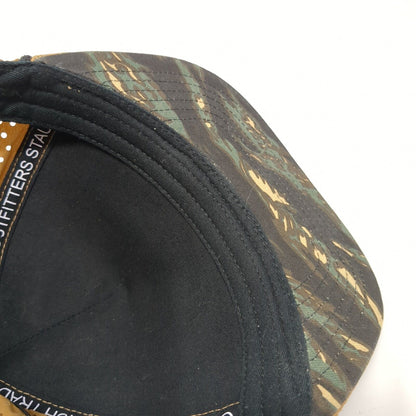 Peezy Snapback Hat Brown OS Adjustable Breathable Embroidered Rope Staunch