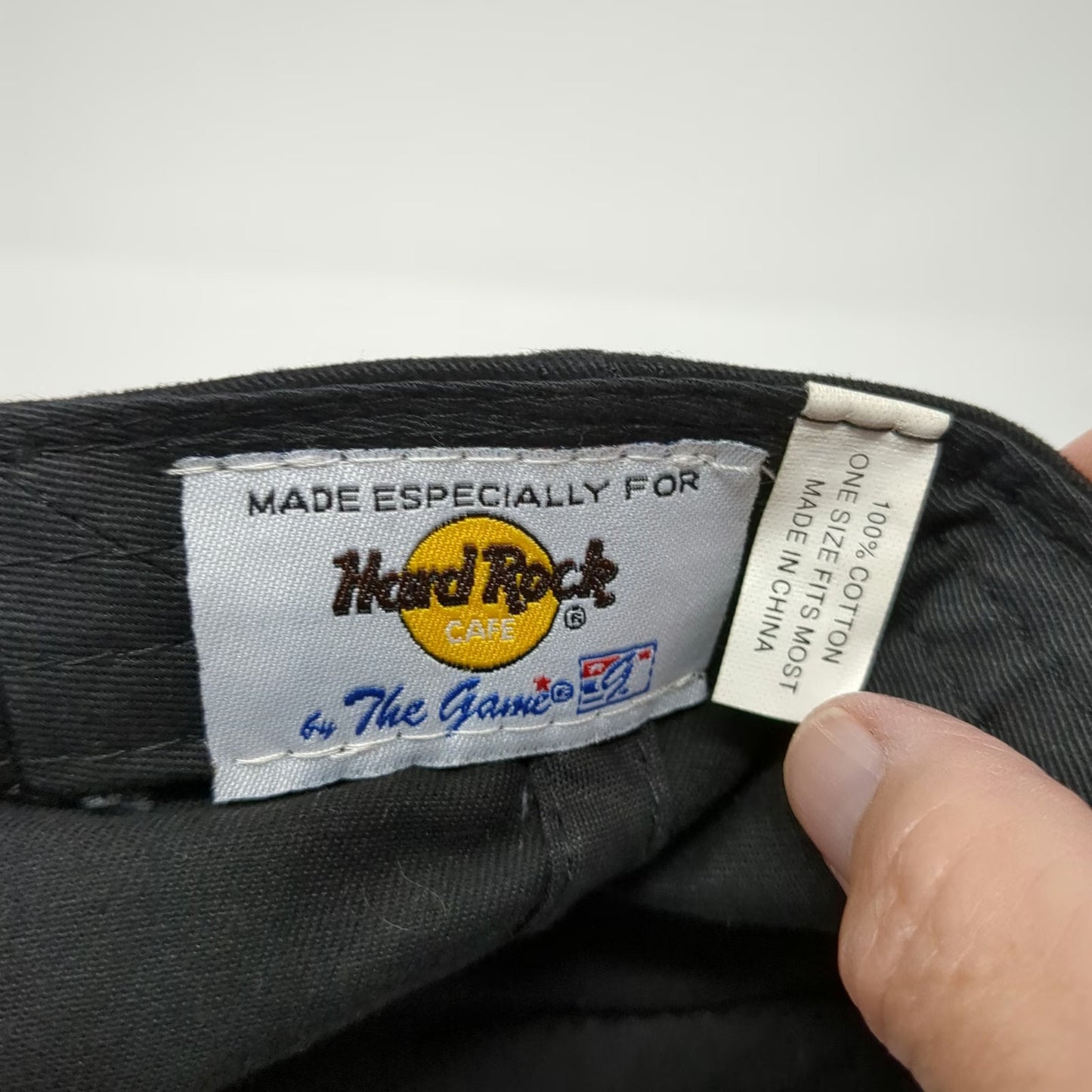 The Game Hard Rock Cafe Aruba Save The Planet Black One Size Baseball Cap Hat