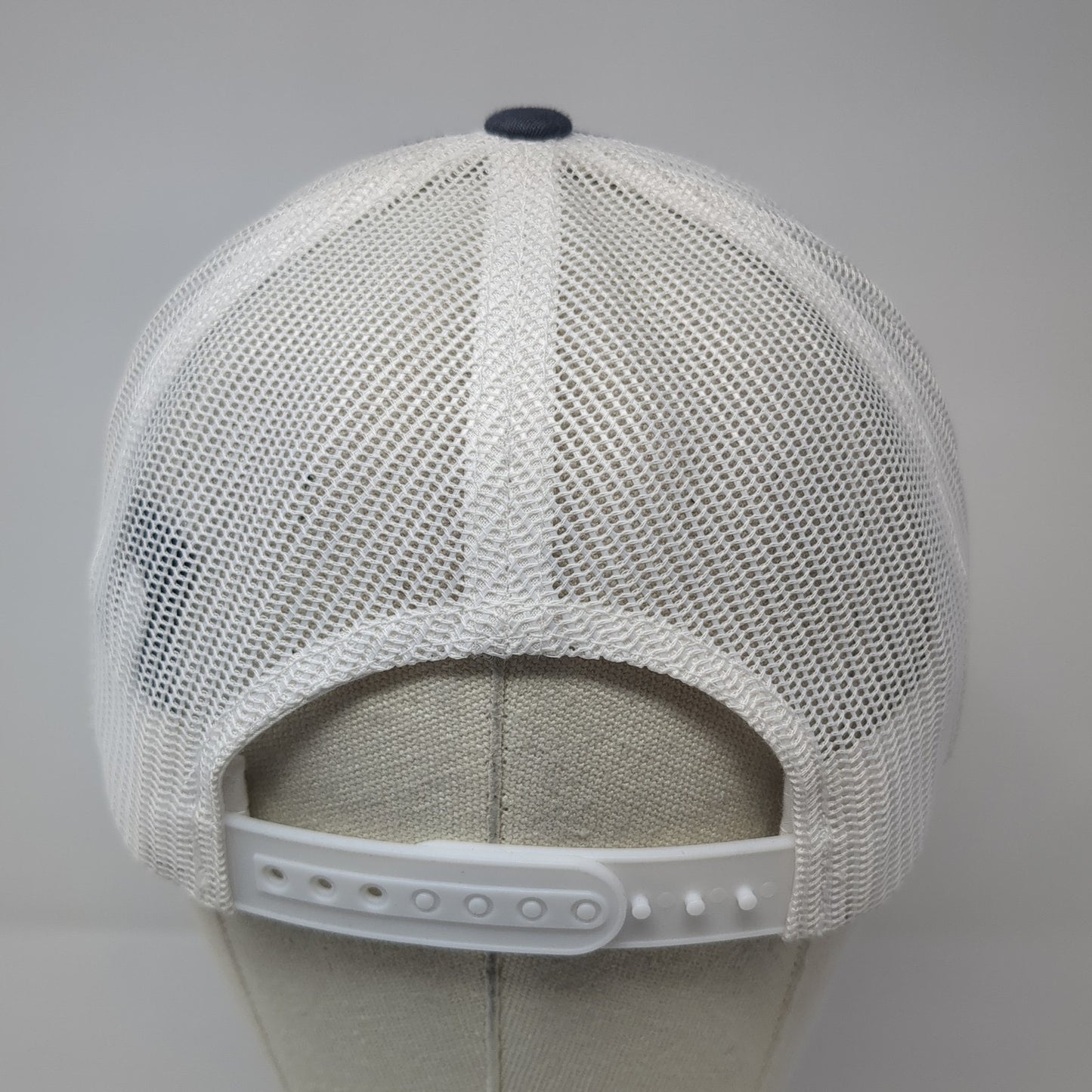 P CDA Snapback Mesh Back Trucker Hat Gray One Size Colorblock Sport-Tek