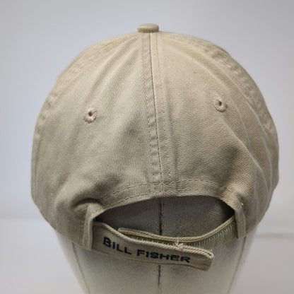 Cap America Sea Striker Bill Fisher Beige One Size Baseball Cap Hat Strapback
