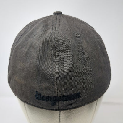 47 Brand Georgetown Hoyas NCAA Gray Cap L Green Underbrim Fitted Script Back Hat