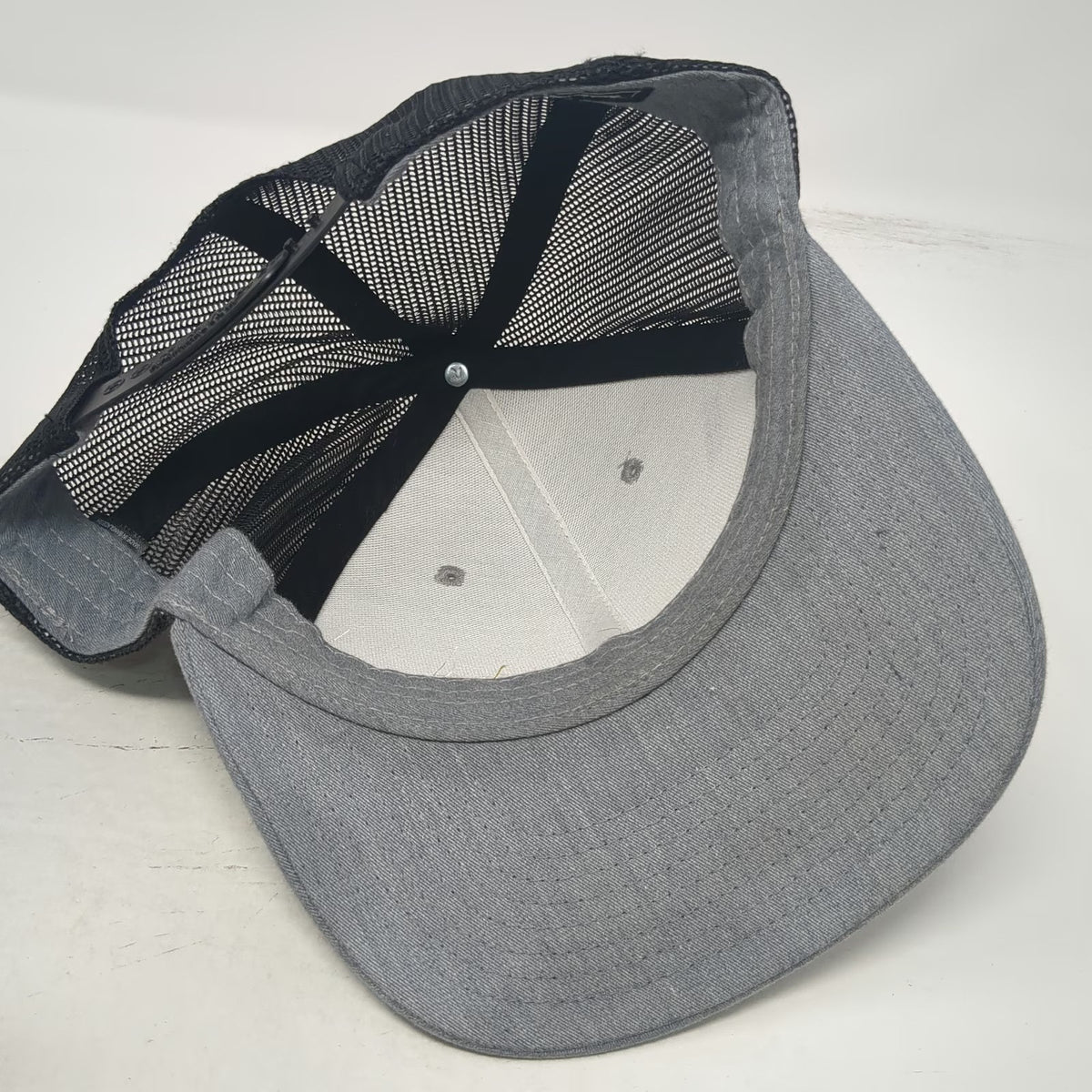 Richardson Trucker Hat Gray One Size Mesh Back Spokane Ag Show Agriculture