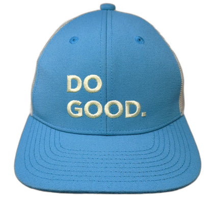 Cotopaxi Trucker Hat Blue One Size Do Good Mesh Back Recycled Polyester Snapback