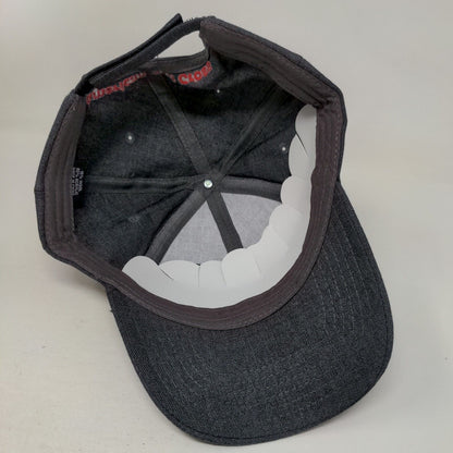 Members For Life Strapback Hat Gray One Size American Red Cross 6 Panel