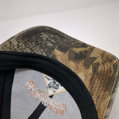 Rocky Mountain Elk Foundation Sponsor Slideback Hat Camouflage OS Adjustable
