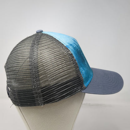 Ouray Sportswear Trucker Hat Blue Gray One Size Spindarella Bicycle Forest Mesh