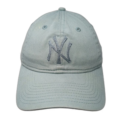 New York Yankees MLB New Era Baseball Cap Blue One Size 9TWENTY Adjustable Hat