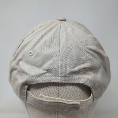 Grand Bahamas Turtle Strapback Hat Tan One Size Embroidered Adjustable