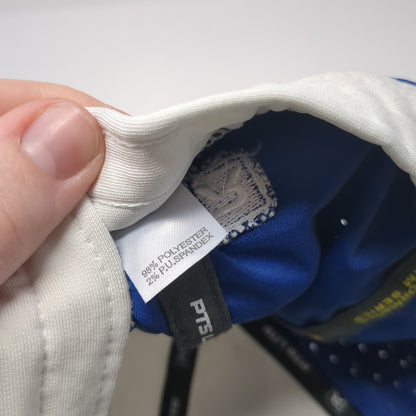 Godfrey Timberwolves Fitted Baseball Cap Blue Medium Embroidered Richardson