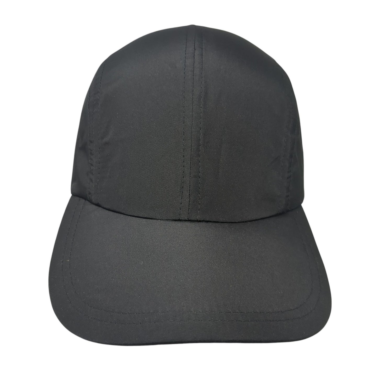 Gap Strapback Baseball Cap Black Medium Adjustable Lightweight Blank Polyester