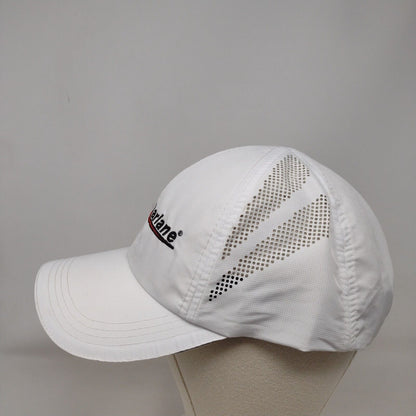 McFarlane Strapback Hat White OSFA Adjustable Embroidered Breathable Hit Wear