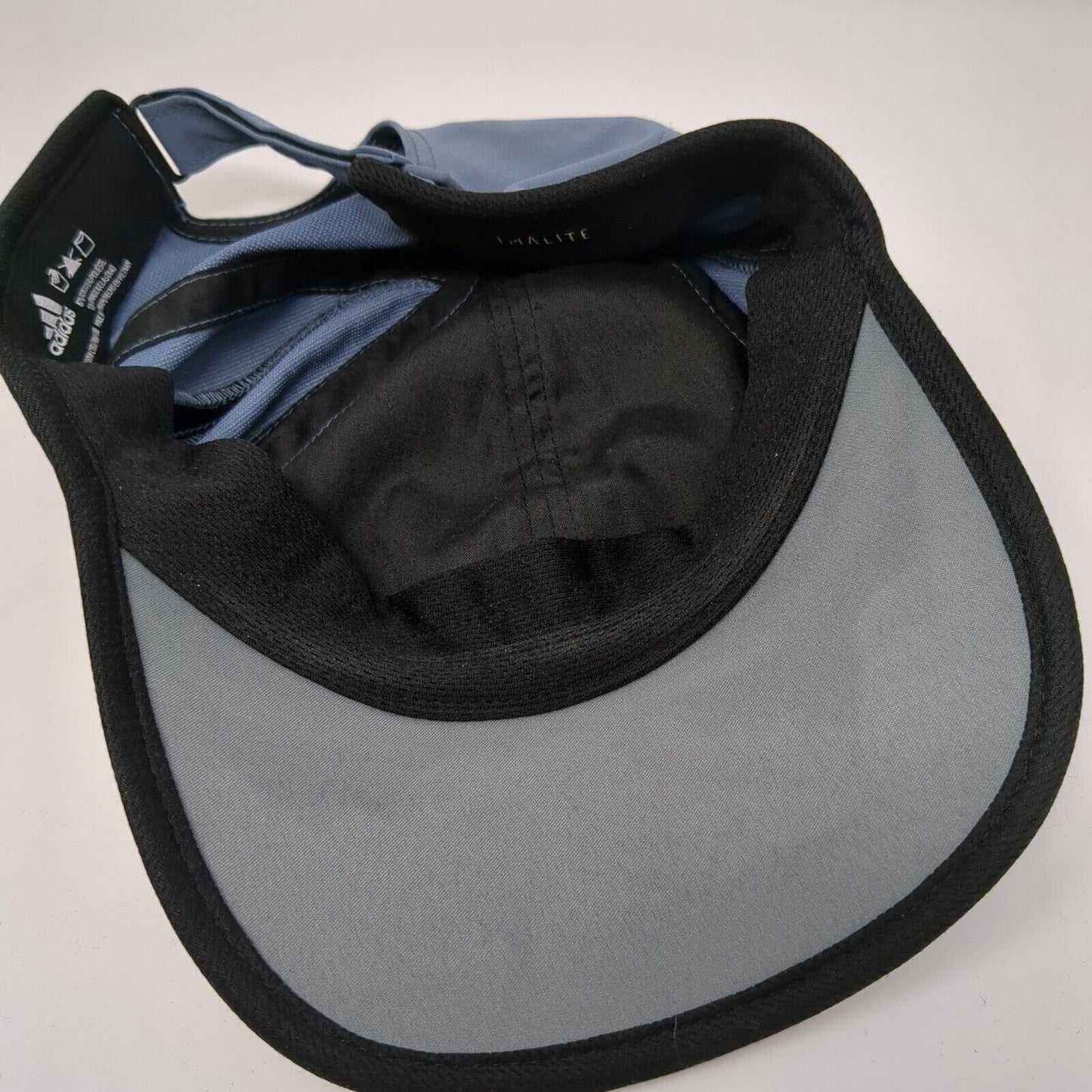 Adidas Climalite Strapback Hat Blue One Size Adjustable Embroidered 6 Panel