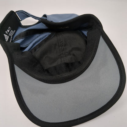 Adidas Climalite Strapback Hat Blue One Size Adjustable Embroidered 6 Panel