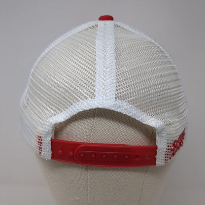Samuel Adams Rebel IPA Brewed For The Revolution Snapback Trucker Hat Red OS