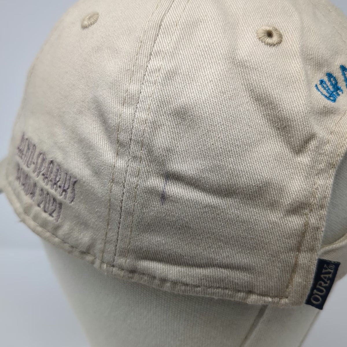 Ouray Baseball Cap Beige One Size Hot August Nights Reno Nevada 2021 Car Hat