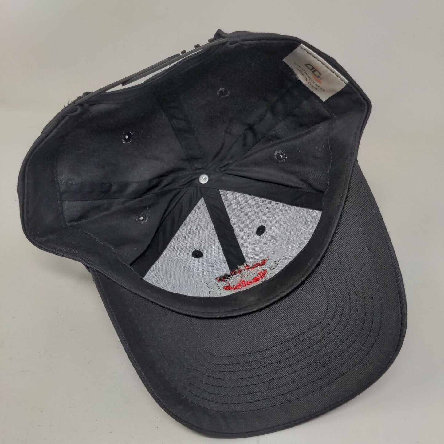 Kickapoo Casino Snapback Hat Black OSFM Embroidered Adjustable