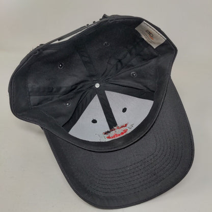 Kickapoo Casino Snapback Hat Black OSFM Embroidered Adjustable