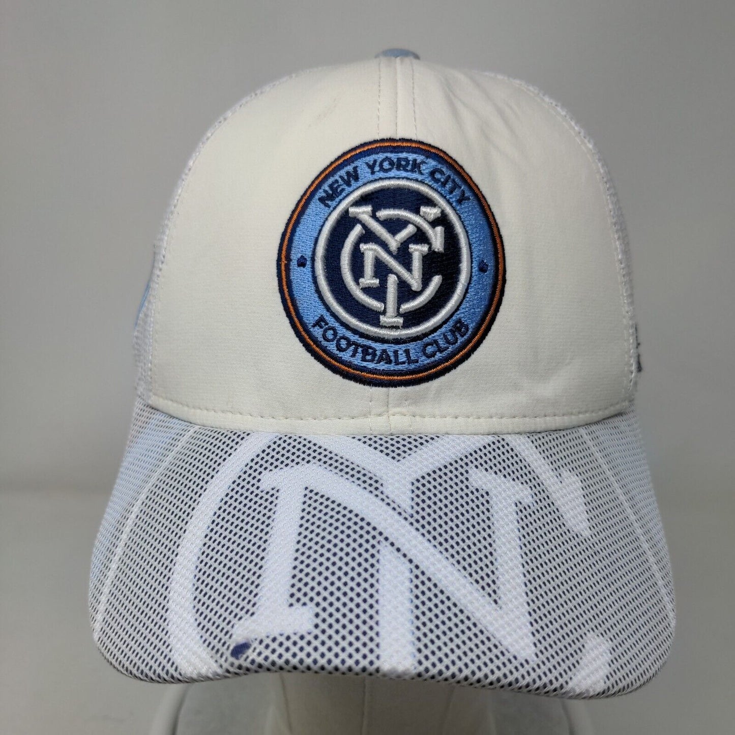 New York City Football Club Snapback Trucker Hat Multicolor OSFA Meshback Adidas