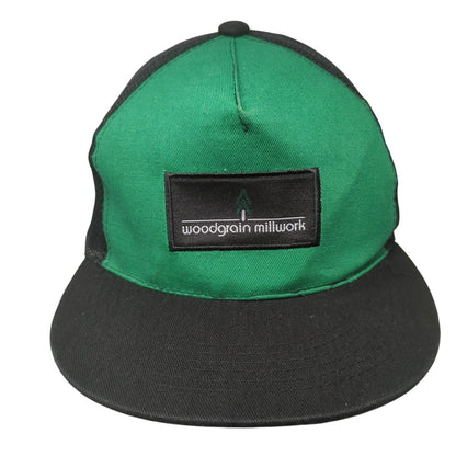 Woodgrain Millwork Snapback Mesh Back Trucker Hat Multi One Size Patch