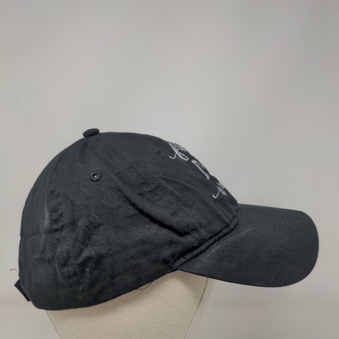Future Mrs. Wallin Strapback Hat Black One Size Adjustable 6 Panel Big X