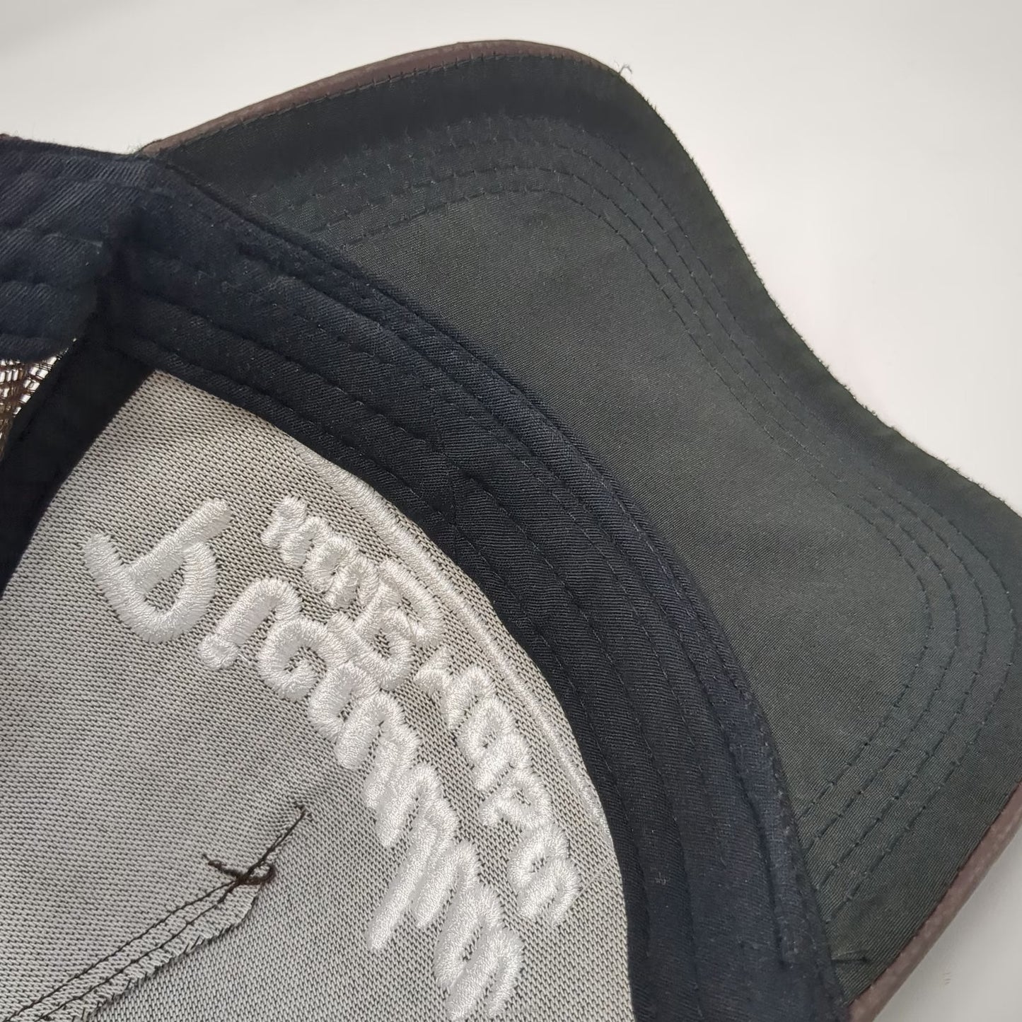 Brown One Size Trucker Hat Picanha na Brasa Restaurante Choperia Mesh Snapback