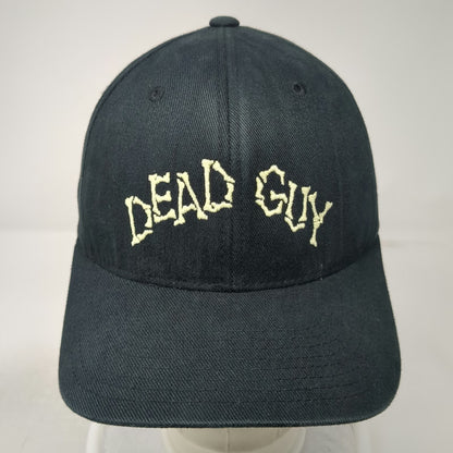 Flexfit Baseball Cap Black M Dead Guy Ale Embroidery Stretch Fit 6 Panel Hat