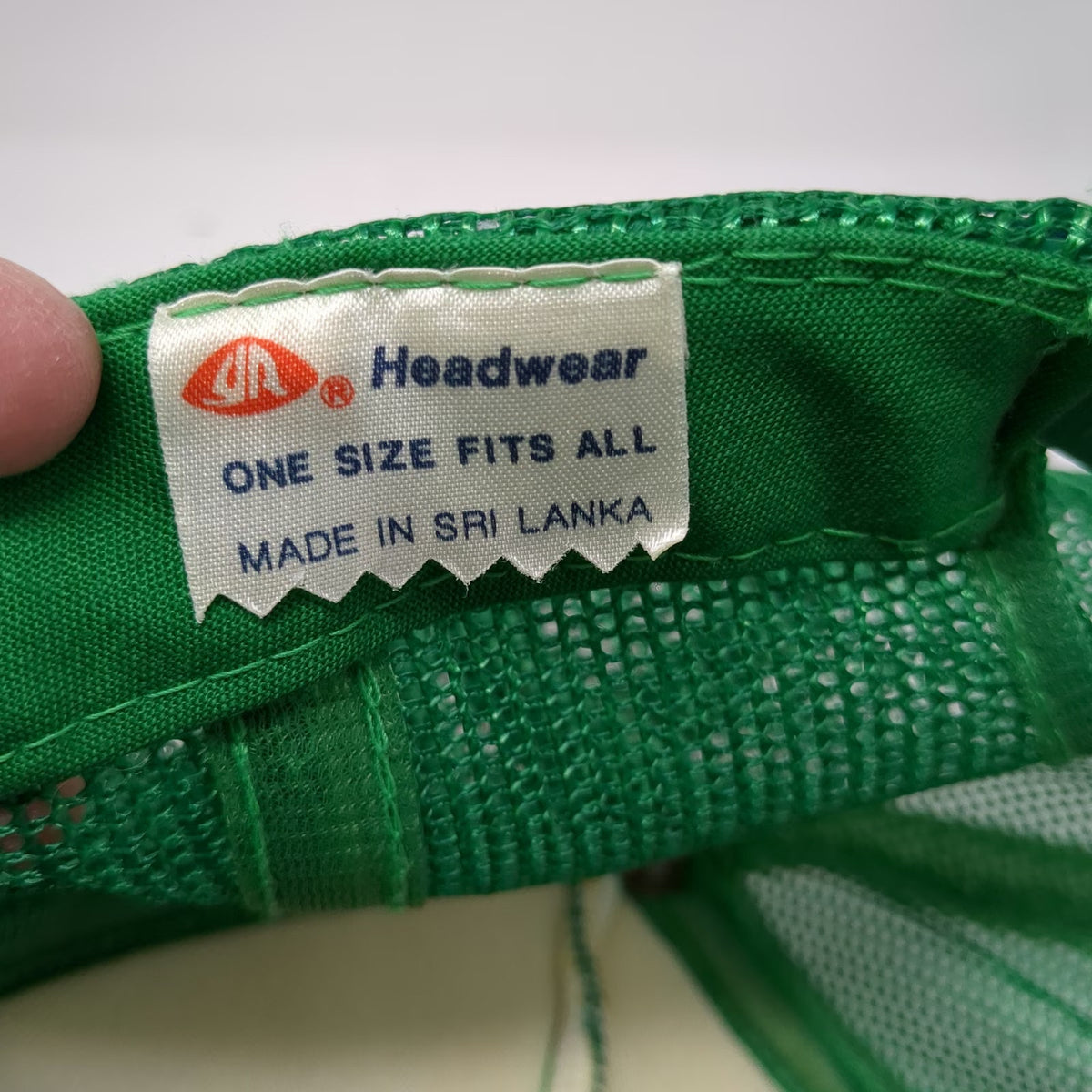 dn Headwear Trucker Hat Green Blue Yellow One Size Platt Electric Supply Rope