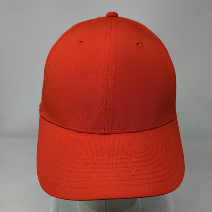Nike Strapback Hat Red OSFM Embroidered Swoosh Legacy 91 Dri-Fit 6 Panel