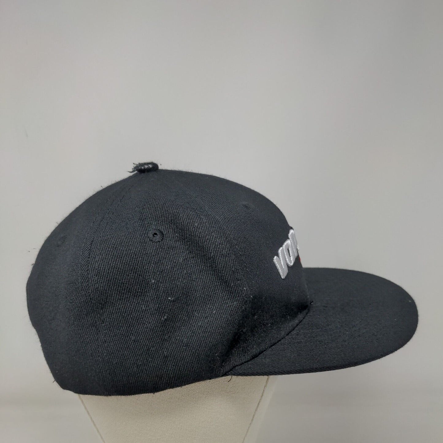 Vortek Offroad Snapback Hat Black One Size Embroidered Solid 6 Panel
