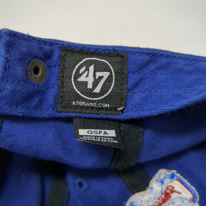 Philadelphia 76ers NBA '47 Blue One Size Cap Snake Logo Slideback Curved Hat
