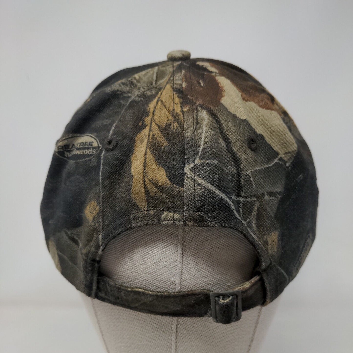 Labor Finders Slideback Hat Camo OSFM Embroidered Realtree Hardwoods