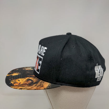 Beware I Bite Snapback Hat Multicolor OSFM Embroidered AMC The Walking Dead