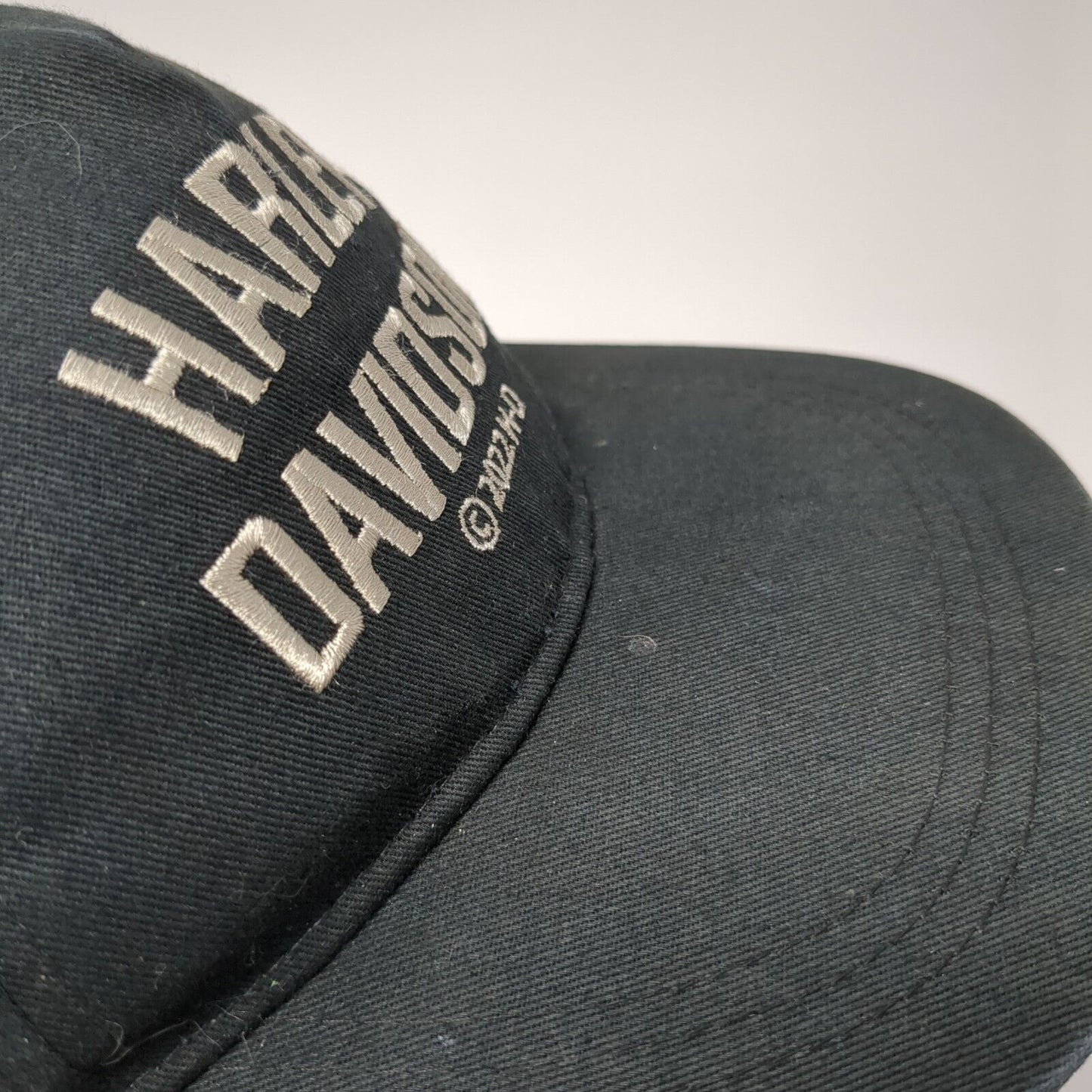 Harley-Davidson Snapback Hat Black Size 4-14 Adjustable Embroidered Cotton