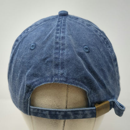 OTTO Baseball Cap Blue One Size Puerto Vallarta Mexico Sun Slideback Strap Hat