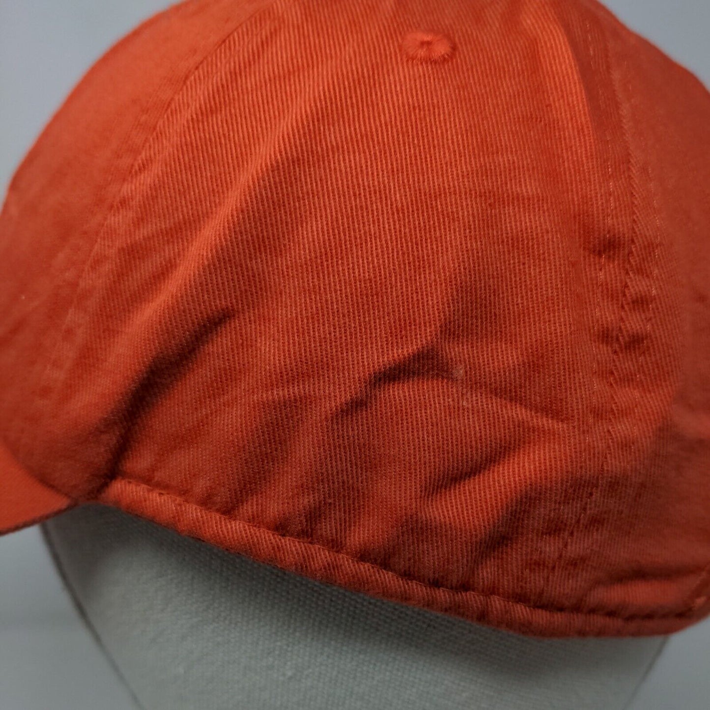 The Dunes Est. 1948 Slideback Hat Orange One Size Classic Cut Patch Logo Ahead