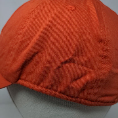 The Dunes Est. 1948 Slideback Hat Orange One Size Classic Cut Patch Logo Ahead