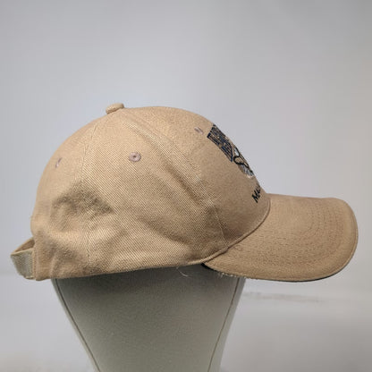 Magic Caps Maui Hawaii Hang Loose Shaka Hand Brown Baseball Cap One Size Hat