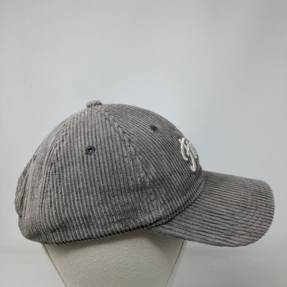 Florida Slideback Hat Gray OSFM Embroidered Corduroy Home Free 6 Panel