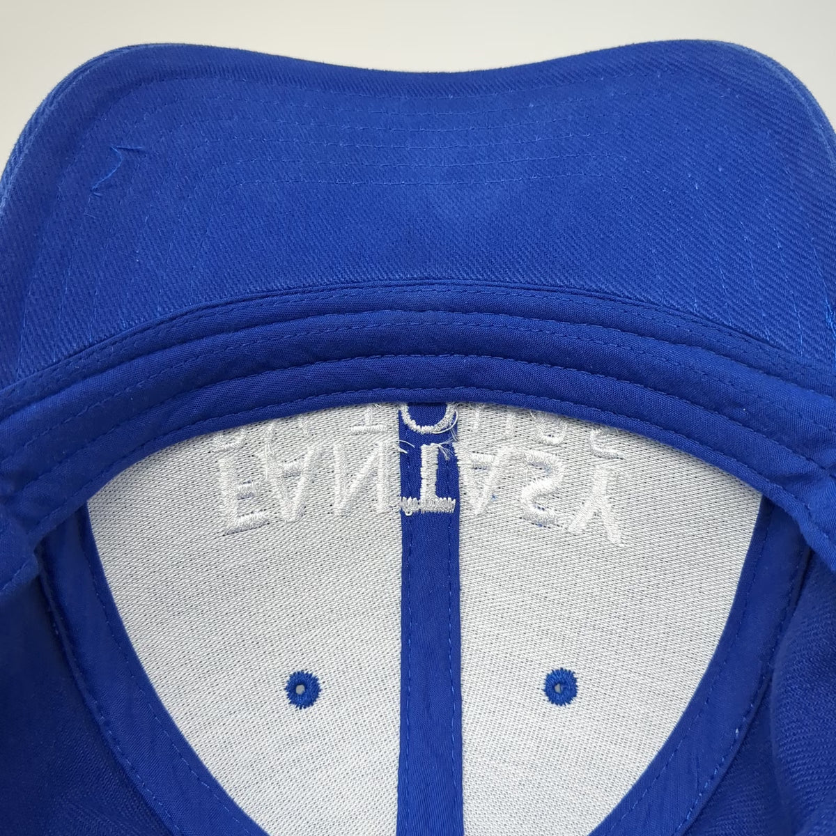 OTTO Baseball Cap Blue White One Size FANTASY RV TOURS Strapback Structured Hat