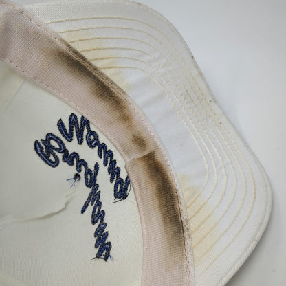 Brigham Young Cougars NCAA Pro Cap White Trucker Snapback Hat USA Made Vintage