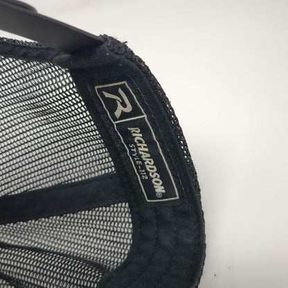 Richardson Trucker Hat Green One Size Black Rifle Coffee Company Mesh Snapback